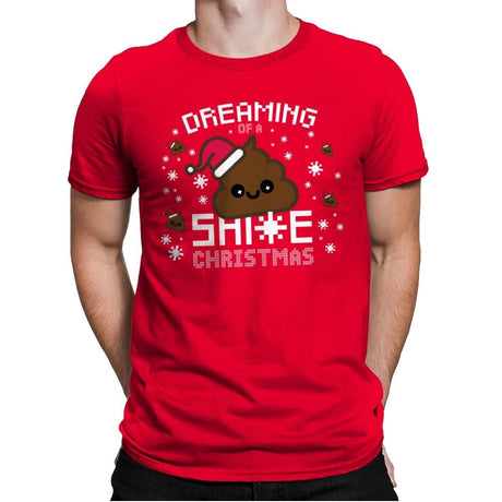 Christmas Dreaming - Mens Premium T-Shirts RIPT Apparel Small / Red
