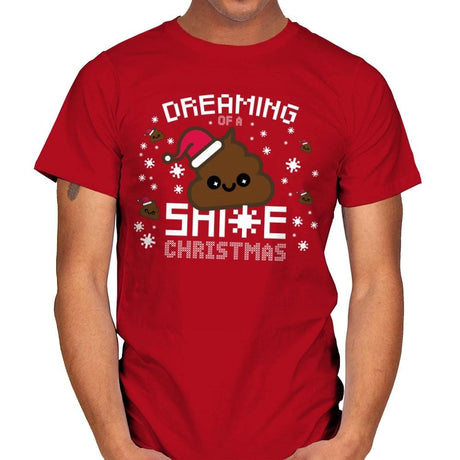 Christmas Dreaming - Mens T-Shirts RIPT Apparel Small / Red