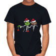 Christmas Fiction - Mens T-Shirts RIPT Apparel Small / Black