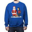 Christmas is Cool - Crew Neck Sweatshirt Crew Neck Sweatshirt RIPT Apparel Small / Royal