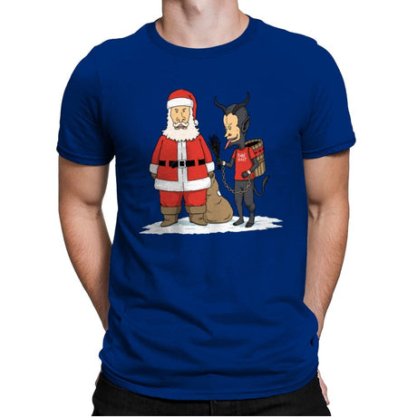 Christmas is Cool - Mens Premium T-Shirts RIPT Apparel Small / Royal