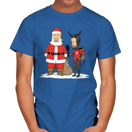 Christmas is Cool - Mens T-Shirts RIPT Apparel Small / Royal