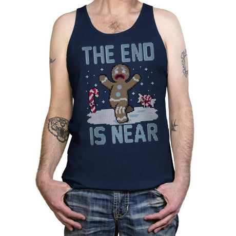 Christmas is Near! - Ugly Holiday - Tanktop Tanktop RIPT Apparel