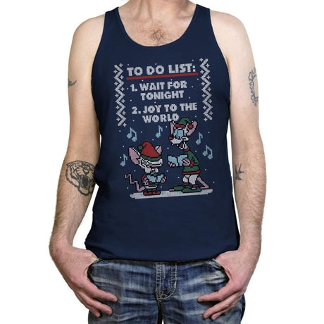 Christmas List! - Ugly Holiday - Tanktop Tanktop RIPT Apparel