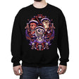 Christmas Mischiefs - Crew Neck Sweatshirt Crew Neck Sweatshirt RIPT Apparel Small / Black