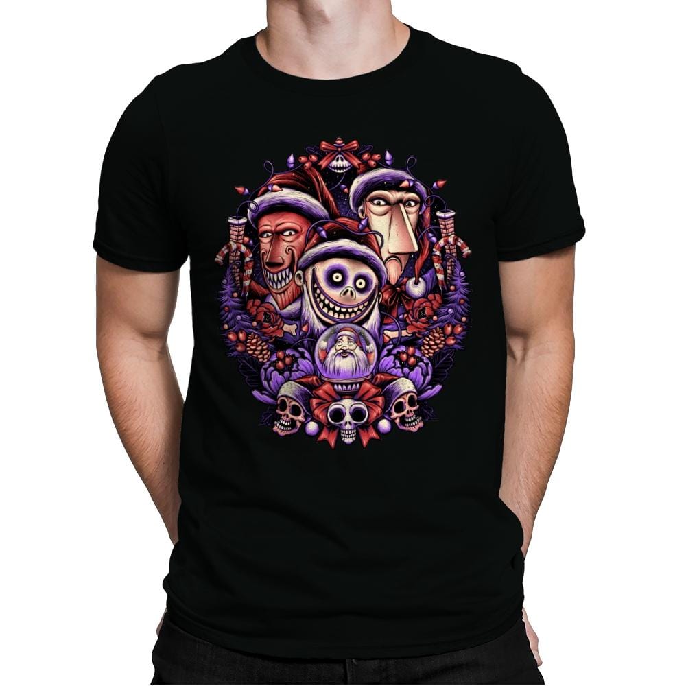 Christmas Mischiefs - Mens Premium T-Shirts RIPT Apparel Small / Black