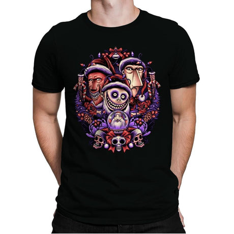 Christmas Mischiefs - Mens Premium T-Shirts RIPT Apparel Small / Black