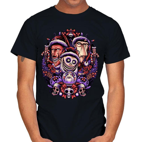 Christmas Mischiefs - Mens T-Shirts RIPT Apparel Small / Black