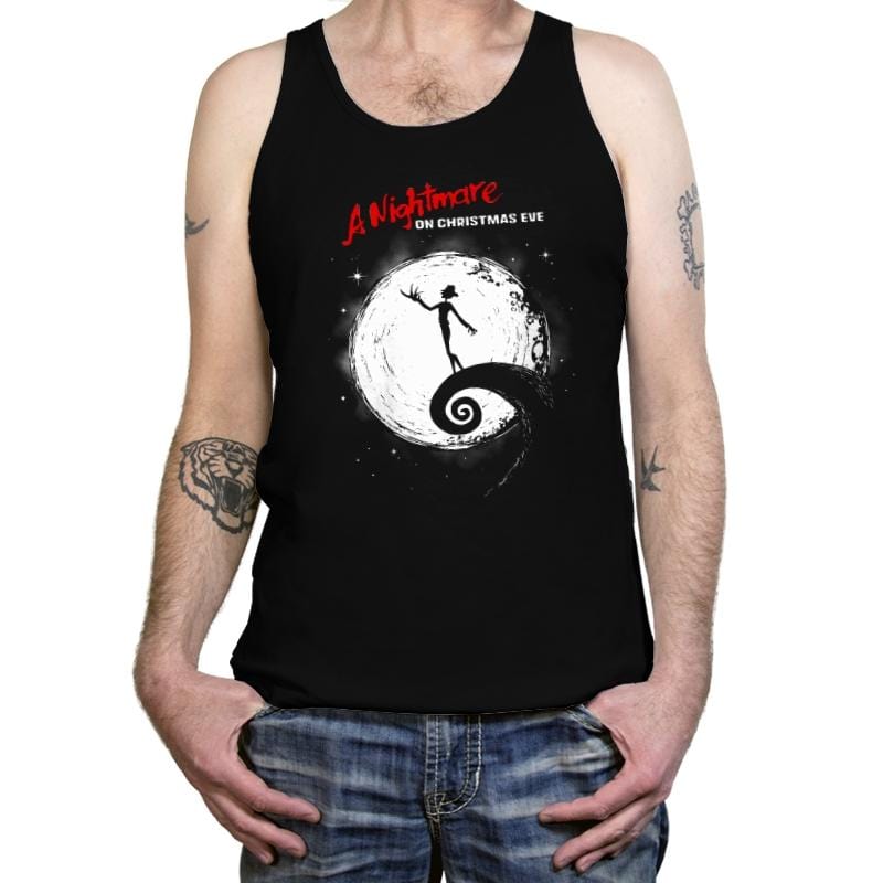 Christmas Nightmare - Tanktop Tanktop RIPT Apparel X-Small / Black