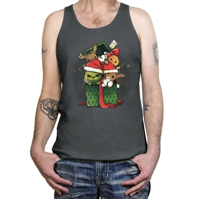 Christmas Pets - Tanktop Tanktop RIPT Apparel