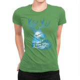 Christmas Reindeer - Womens Premium T-Shirts RIPT Apparel Small / Kelly