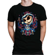 Christmas Skeleton King - Mens Premium T-Shirts RIPT Apparel Small / Black