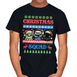 Christmas Squad - Mens T-Shirts RIPT Apparel Small / Black