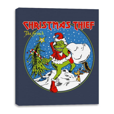 Christmas Thief - Canvas Wraps Canvas Wraps RIPT Apparel 16x20 / 202945