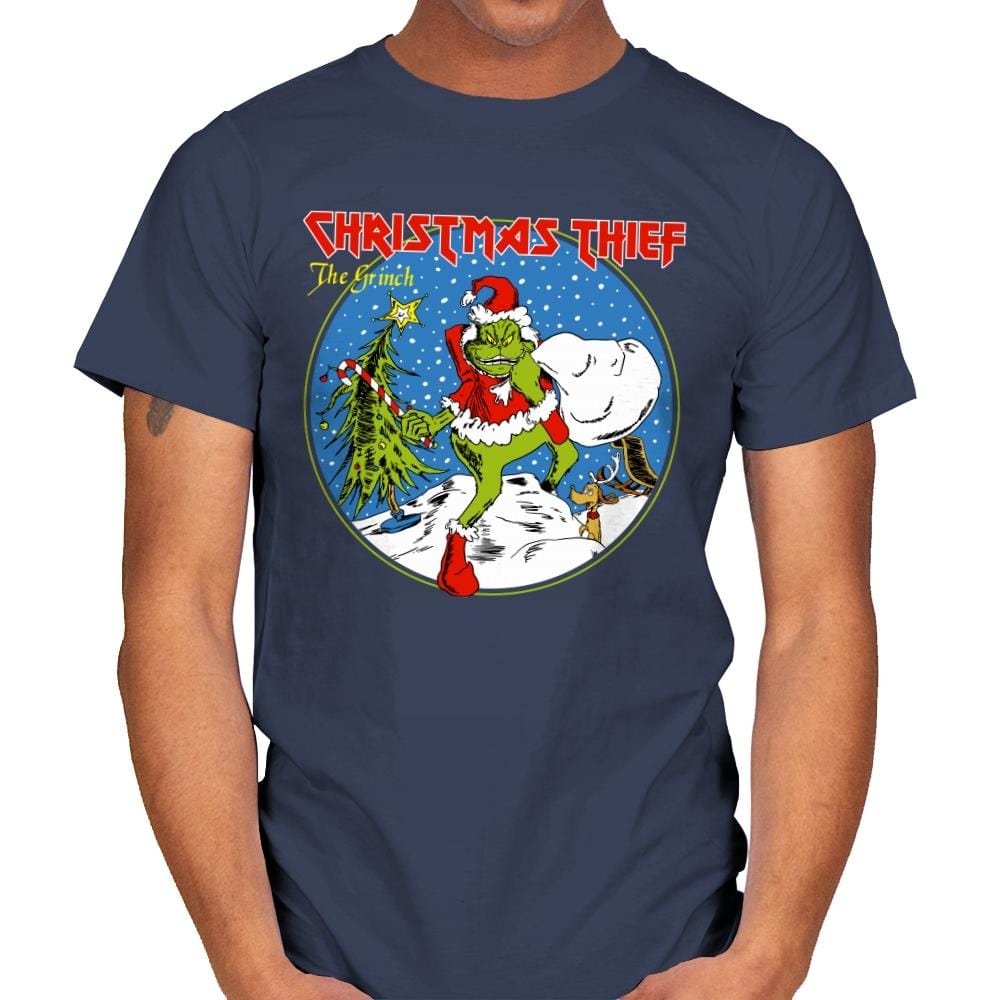 Christmas Thief - Mens T-Shirts RIPT Apparel Small / 202945