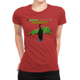 Christmas Tree Kombat - Womens Premium T-Shirts RIPT Apparel Small / Red