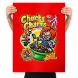 Chuck Charms - Prints Posters RIPT Apparel 18x24 / Red