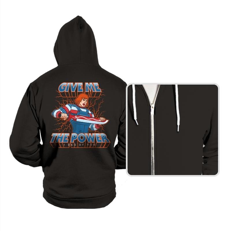 ChuckHe-Man - Hoodies Hoodies RIPT Apparel Small / Black