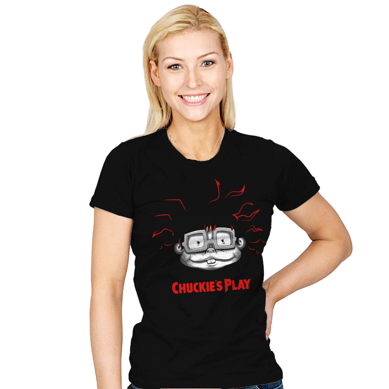 Chuckie's Play - Womens T-Shirts RIPT Apparel