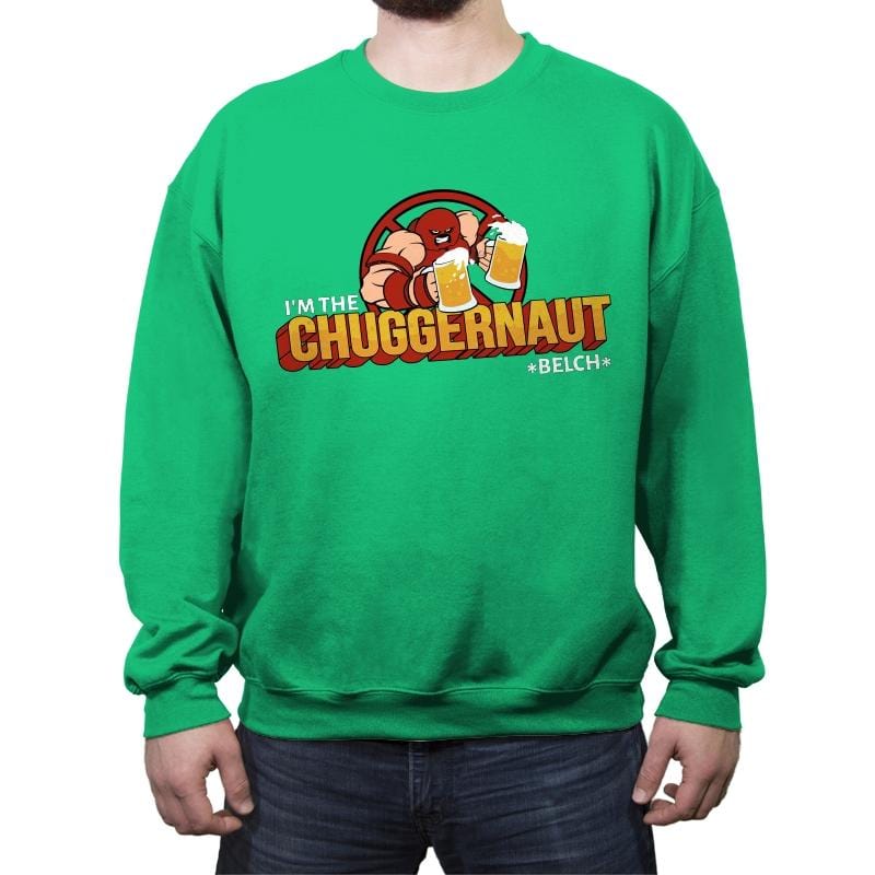 Chuggernaut - Crew Neck Sweatshirt Crew Neck Sweatshirt RIPT Apparel Small / Irish Green