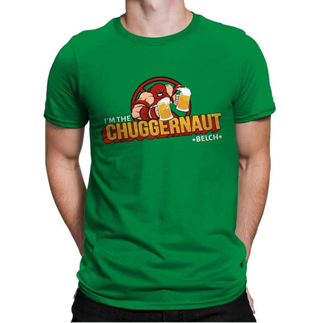 Chuggernaut - Mens Premium T-Shirts RIPT Apparel Small / Kelly Green