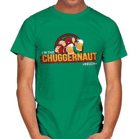 Chuggernaut - Mens T-Shirts RIPT Apparel Small / Kelly Green