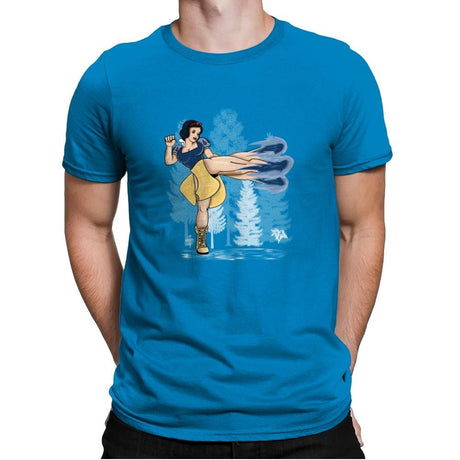 Chun White - Mens Premium T-Shirts RIPT Apparel Small / Turqouise