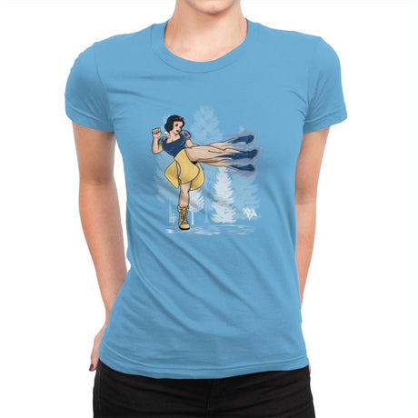 Chun White - Womens Premium T-Shirts RIPT Apparel Small / Turquoise