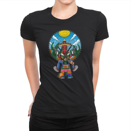 Cinco de Mayo Merc - Womens Premium T-Shirts RIPT Apparel Small / Black