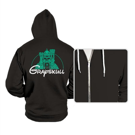 Cinderskull Land - Hoodies Hoodies RIPT Apparel Small / Black
