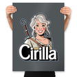 Ciri - Prints Posters RIPT Apparel 18x24 / Charcoal