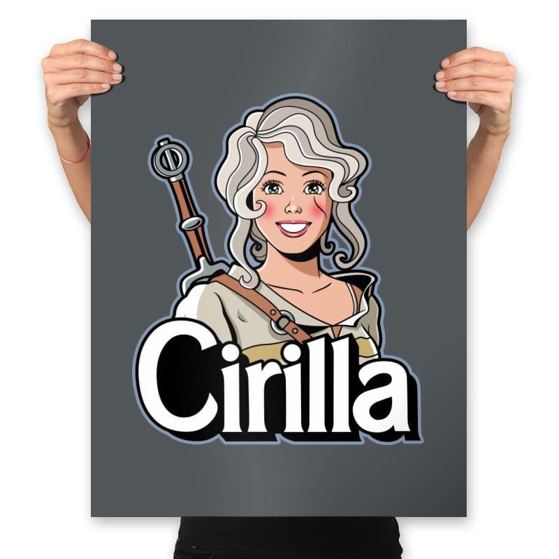 Ciri - Prints Posters RIPT Apparel 18x24 / Charcoal