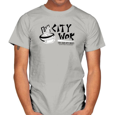 City Wok Exclusive - Mens T-Shirts RIPT Apparel Small / Ice Grey