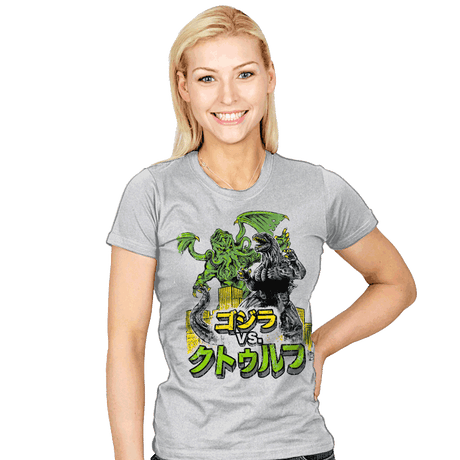 Clash of the Gods - Womens T-Shirts RIPT Apparel