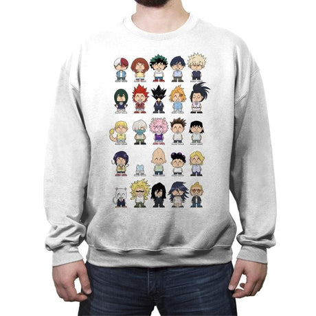 Class 1-A - Crew Neck Sweatshirt Crew Neck Sweatshirt RIPT Apparel Small / White