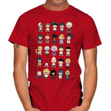 Class 1-A - Mens T-Shirts RIPT Apparel Small / Red