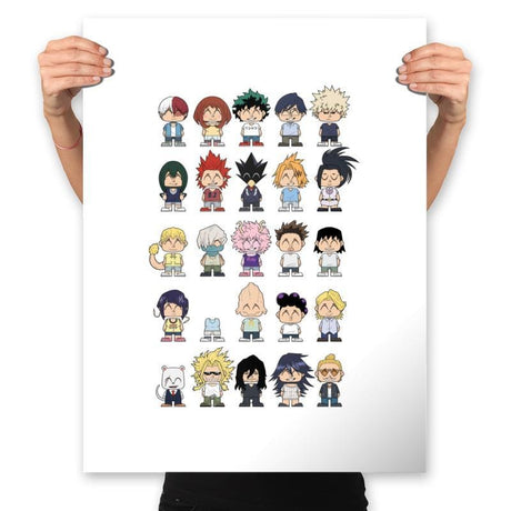 Class 1-A - Prints Posters RIPT Apparel 18x24 / White