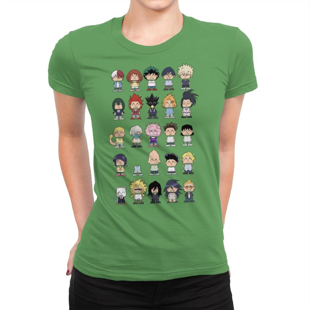 Class 1-A - Womens Premium T-Shirts RIPT Apparel Small / Kelly