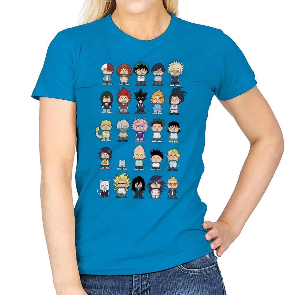 Class 1-A - Womens T-Shirts RIPT Apparel Small / Sapphire