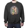 Clean - Crew Neck Sweatshirt Crew Neck Sweatshirt RIPT Apparel Small / Charcoal