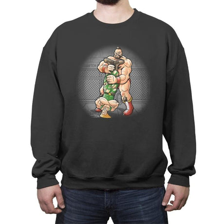 Clean - Crew Neck Sweatshirt Crew Neck Sweatshirt RIPT Apparel Small / Charcoal