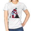 Cleaning Captain! - Womens T-Shirts RIPT Apparel Small / White