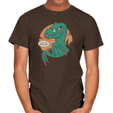 Clever Clever Girl - Mens T-Shirts RIPT Apparel Small / Dark Chocolate