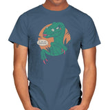 Clever Clever Girl - Mens T-Shirts RIPT Apparel Small / Indigo Blue