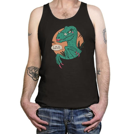 Clever Clever Girl - Tanktop Tanktop RIPT Apparel