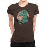 Clever Clever Girl - Womens Premium T-Shirts RIPT Apparel Small / Dark Chocolate
