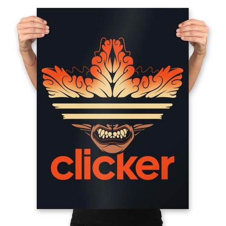 Clicker Brand - Prints Posters RIPT Apparel 18x24 / Black