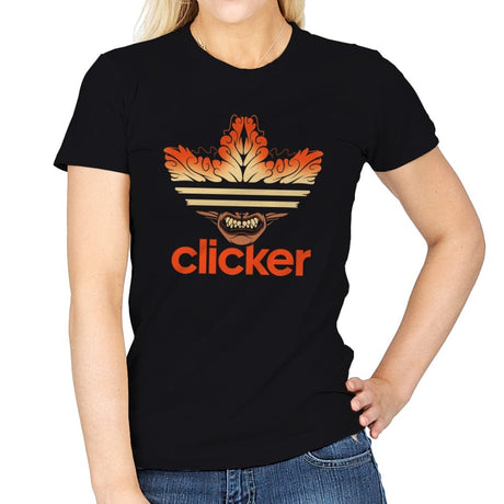 Clicker Brand - Womens T-Shirts RIPT Apparel Small / Black