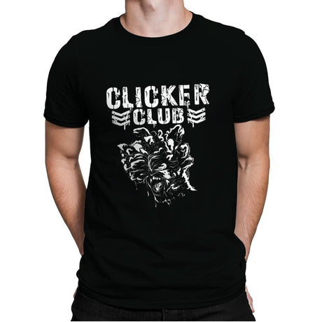 Clicker Club - Mens Premium T-Shirts RIPT Apparel Small / Black