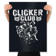 Clicker Club - Prints Posters RIPT Apparel 18x24 / Black